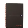 Image de Oxford black n red 400047609 cahier à spirales a4 140 pages noir
