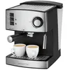 Image de Clatronic ES 3643 - Machine à café avec buse vapeur "Cappuccino" - 15 bar - acier inoxydable