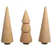 Image de 3 petits arbres en bois décoratifs Ø 29 x 8 cm - Rayher