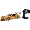 Image de Jada Toys Fast Furious Rc-Auto Drift 1995 Toyota Supra Turbo Fonction Drift 4 Roues Motrices Voiture TÃ©lÃ©commandÃ©e 2 Canaux Fonction De Charge Usb 4 Pneus De Rechange 1 10 Orange