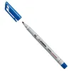Image de STABILO - Stylo feutre OHPen universal pour surface lisse, M bleu, largeur de tracé: 1,0 mm, grip antidérapant,clip,peutrester ouvert durant 3 jours sans sécher,