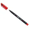 Image de STABILO - feutre OHPen universal pour films transparants,rougeF, permanent, largeur de tracé: 0,7 mm, grip antidérapant, clip, peut rester à l'air libre pendant 3