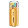 Image de Étui Zebrui de 20 Stylo-Feutre POINT 88 Pointe Fine 0,4 mm avec attache couleurs assorties