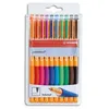Image de Stabilo Pochette De 10 Rollers Point Visco Assortis