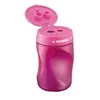 Image de STABILO EASYsharpener - Taille-crayon ergonomique rose avec réservoir - Gaucher