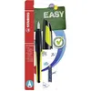 Image de Stabilo 51556 5 pour stylo-plume   Easy Buddy en   Couleur d'Encre Bleu (effaçable)   avec 2 cartouches   avec plume M standard Noir/Citron Vert