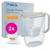 Image de Carafe Filtrante Brita - Style Essential Sable - CapacitÃ© 2,4l Dont 1,4l D'eau FiltrÃ©e - 2 Filtres Maxtra Pro Expert Anti-Tartre
