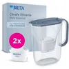 Image de Carafe Filtrante Brita - Style Essential Bleu MinÃ©ral - CapacitÃ© 2,4l Dont 1,4l D'eau FiltrÃ©e - 2 Filtres Maxtra Pro Pure