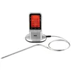 Image de Thermo-sonde de cuisson numÃ©rique mobile en plastique argent