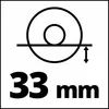 Image de Meuleuse d'angle TC-AG 125/850 - Puissance 850 W - 2 positions