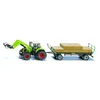 Image de Tracteur chargeur frontal, Dolly + benne basculante