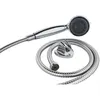 Image de RIDDER Jeu de pomme de douche avec 8 réglages St. Lucia Chrome 91110