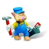 Image de Figurine Les Trois Petits Cochons : Petit Cochon Bricoleur