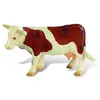 Image de Bullyland - Vache marron/blanche