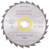 Image de Lame de scie circulaire HW/CT 230 x 30, 24 WZ 20Â° Metabo - 628011000