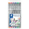 Image de Feutres fins à encre colorée infalsifiable Staedtler Multicolore