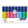 Image de Staedtler Textsurfer Classic 364 Marqueur 8 PiÃ¨ces Pointe BiseautÃ©e Bleu, Violet Et Jaune