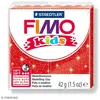 Image de Pâte Fimo Kids Rouge pailleté 212 - 42 g