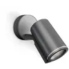 Image de STEINEL Projecteur extérieur avec détecteur Spot ONE aluminium 7W 3000K IP44 GU10 - Anthracite