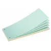 Image de Herlitz - bloc dintercalaires, pour format a4, couleurs couleur assorties, carton rc, perforé, se sépare facilement grâce à la