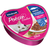 Image de 15x85g Vitakraft Poésie Création saumon avec pâtes nourriture humide pour chat