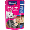 Image de 23x85g Vitakraft Poésie Délice saumon humide pour chats