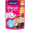Image de 23x85g Vitakraft Poésie Délice Junior poulet humide