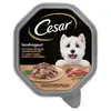 Image de 14x150g Mégapack Cesar Ragoût dinde, boeuf, herbes - Pâtée pour chien