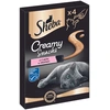 Image de 4x12g Creamy Snacks saumon Sheba - Friandises pour chat