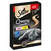 Image de 9x12g Creamy Snacks poulet & saumon Sheba - Friandises pour chat