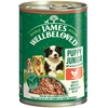 Image de James Wellbeloved Junior Hypoallergenic poulet en pâté pour chien   6 x 400 g