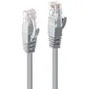 Image de Lindy - Cordon de raccordement - RJ-45 (M) pour RJ-45 (M) - 5 m - UTP - CAT 6 - moulé sans crochet bloqué - gris
