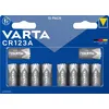 Image de Varta LITHIUM Cylindr. CR123A Bli10 Pile photo CR-123A lithium 1430 mAh 3 V 10 pc(s)
