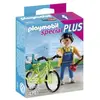Image de Playmobil Special Plus 4791 Bricoleur avec matériel et vélo