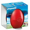 Image de Playmobil  uf de Pâques 4947 Joueur de football avec cage au but