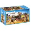 Image de Playmobil 5248 Chariot avec cowboys et bandits