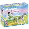 Image de Playmobil 5446 Fairies Fée Papillon avec calèche et licorne