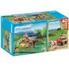 Image de Playmobil 5457 CompactSet anniversaire Cavaliers avec poneys