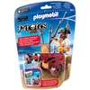 Image de Playmobil 6163 - Pirate Avec Canon Rouge