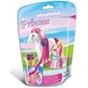 Image de Playmobil Playmobil 6166 - Princesse Rose Avec Cheval À Coiffer