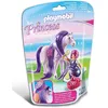 Image de Playmobil 6167 - Princesse Violette Avec Cheval Ã Coiffer