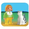 Image de 6728 - Fillette Et Chat