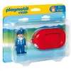 Image de Playmobil 1.2.3 6795 Vacancier avec bateau