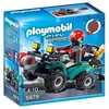 Image de Playmobil City Action 6879 Quad avec treuil et bandit