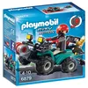 Image de Playmobil 6879 - Quad avec treuil et bandit