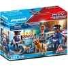 Image de Playmobil Playmobil 6924 - Barrage de police