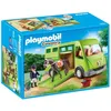 Image de Playmobil Country 6928 Cavalier avec véhicule de transport pour cheval