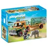 Image de Playmobil Wild Life 6937 Véhicule avec éléphanteau et soigneurs