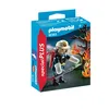 Image de Playmobil 9093 - Pompier Avec Arbre En Feu