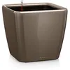 Image de Pot Quadro Premium Ls 21 - Kit Complet, Taupe Brillant 21 Cm